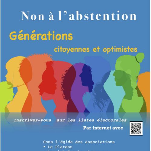 Affiche Élections Non à l'Abstention